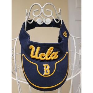 New Era UCLA Bruins Visor Navy Blue Gold Adjustable Strap Official Licensed Hat